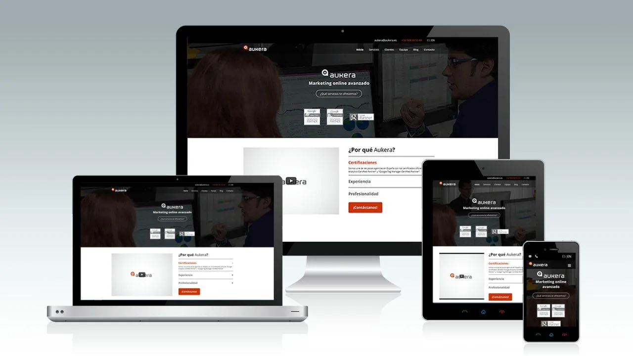 DISEÑO RESPONSIVE: TU SITIO WEB EN CUALQUIER DISPOSITIVO.