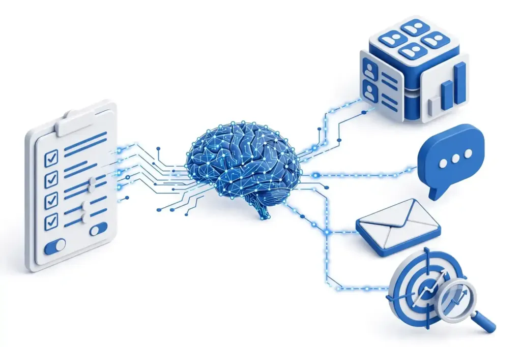 Automatización de cotizaciones con formulario web, CRM, WhatsApp e inteligencia artificial