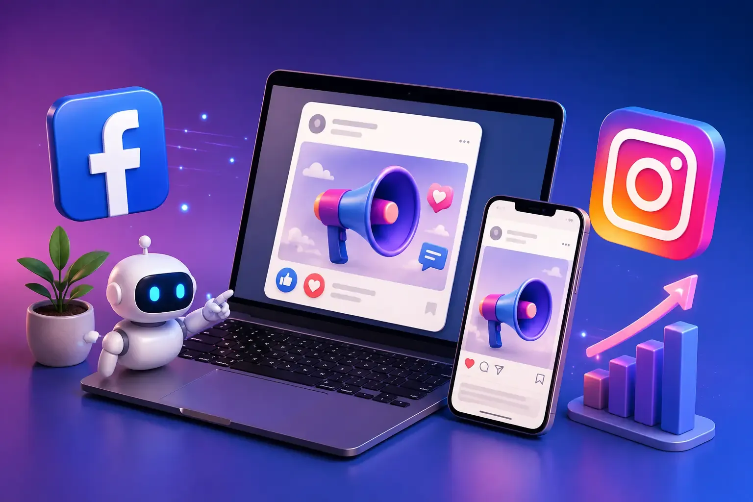 Cómo crear anuncios en Facebook e Instagram con IA sin pagar una agencia