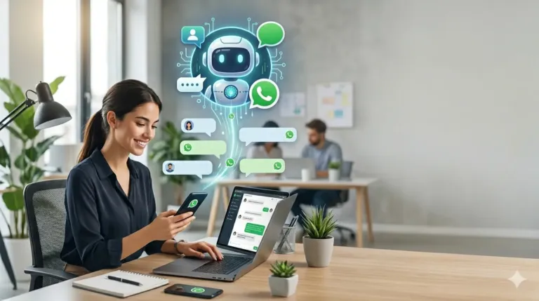 Cómo usar IA para atender clientes en WhatsApp sin contratar más personal