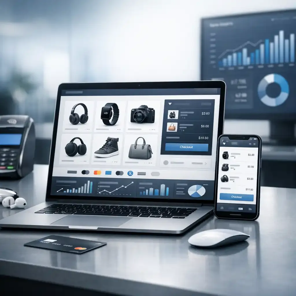 Desarrollo de tienda online profesional con catálogo, carrito de compra y pagos digitales