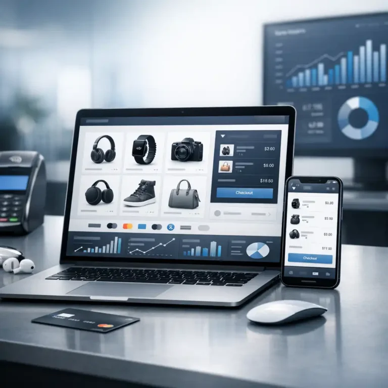Desarrollo de tienda online profesional con catálogo, carrito de compra y pagos digitales