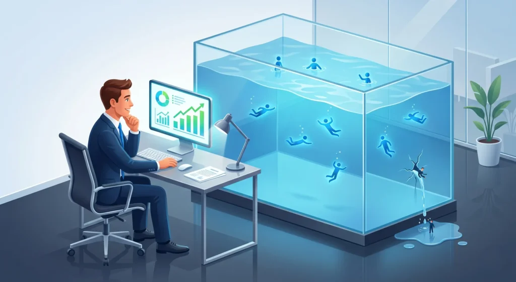 Panel de inteligencia artificial para retención de clientes mostrando alertas de churn prediction y análisis de comportamiento.