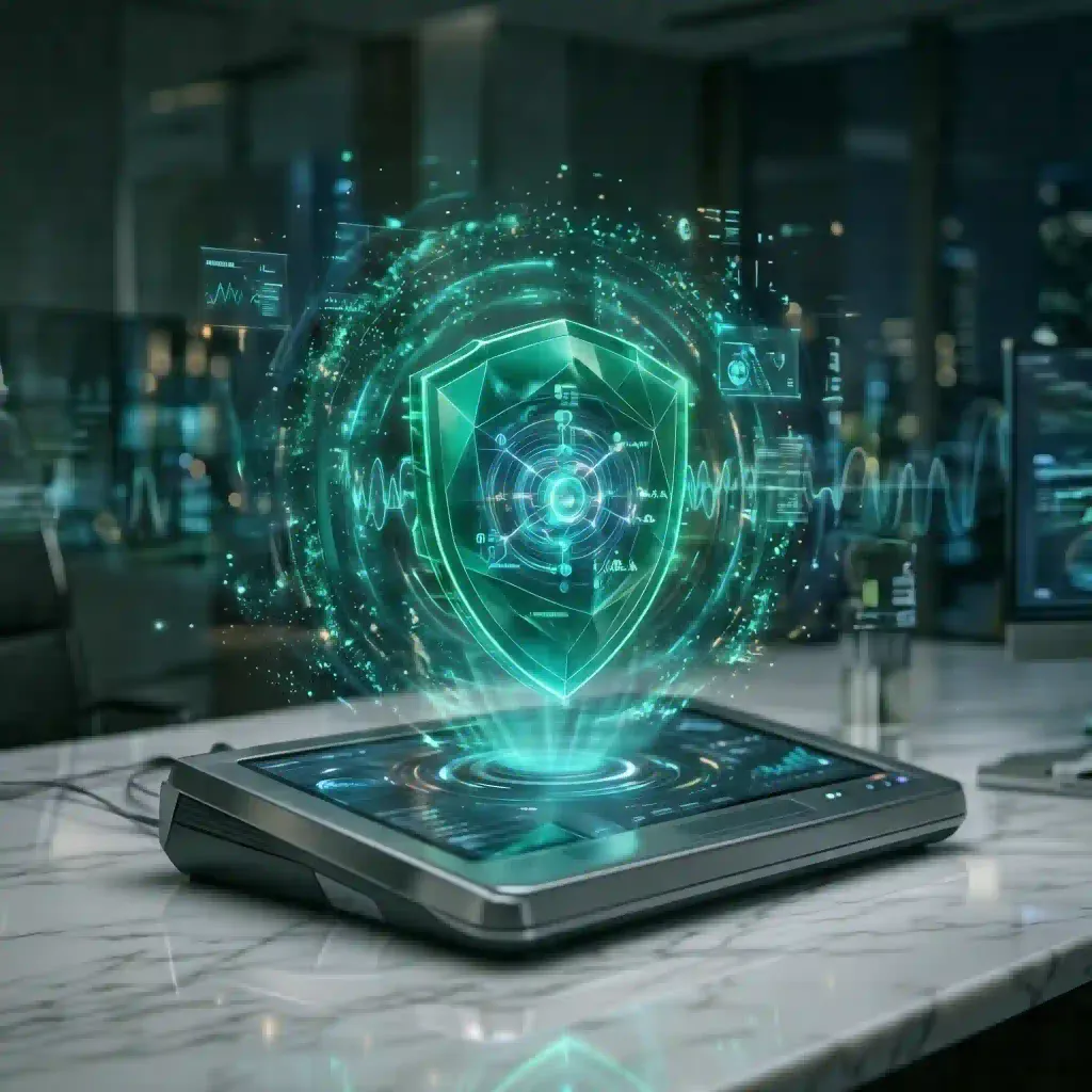 Panel de control y monitoreo de seguridad perimetral para la gestión de agentes de inteligencia artificial corporativos.