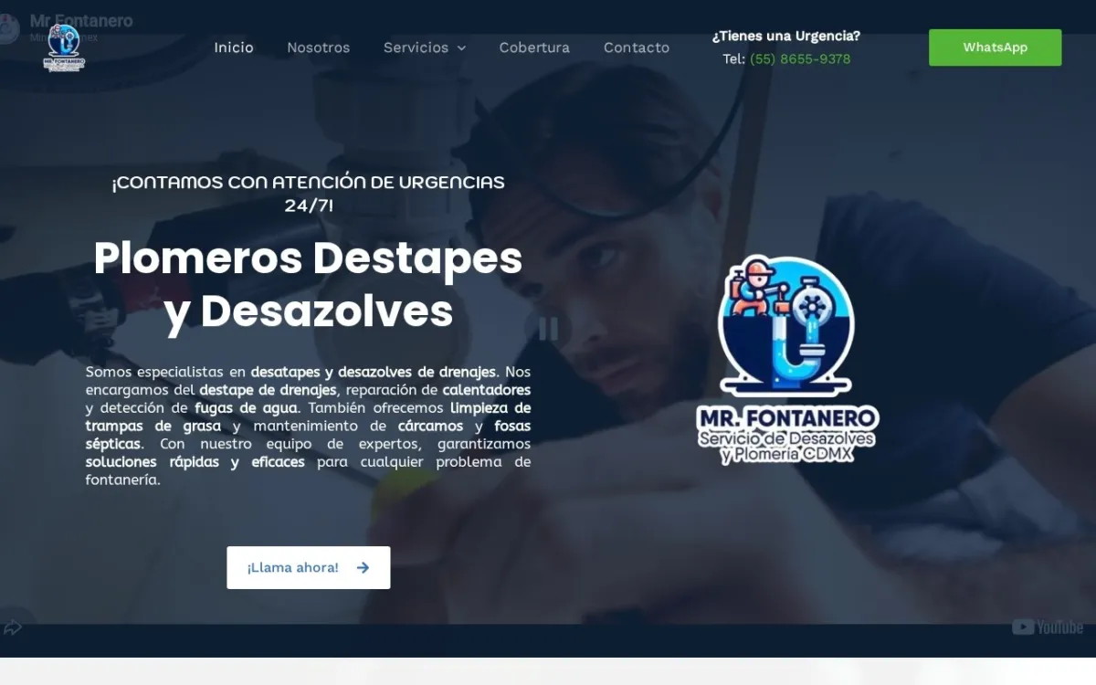 Imagen del proyecto plomeros-destapesydesazolves
