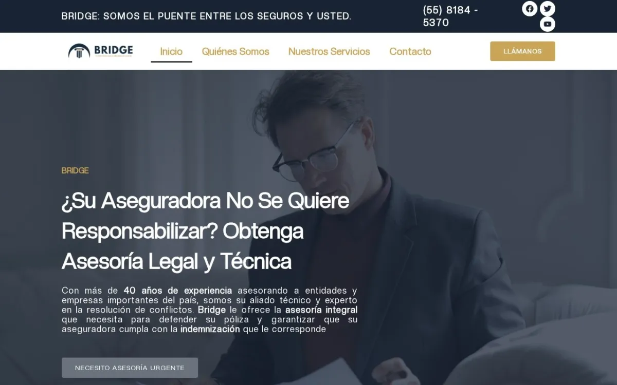 Imagen del proyecto bridge-seguros.com